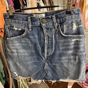 Agolde Denim Skirt